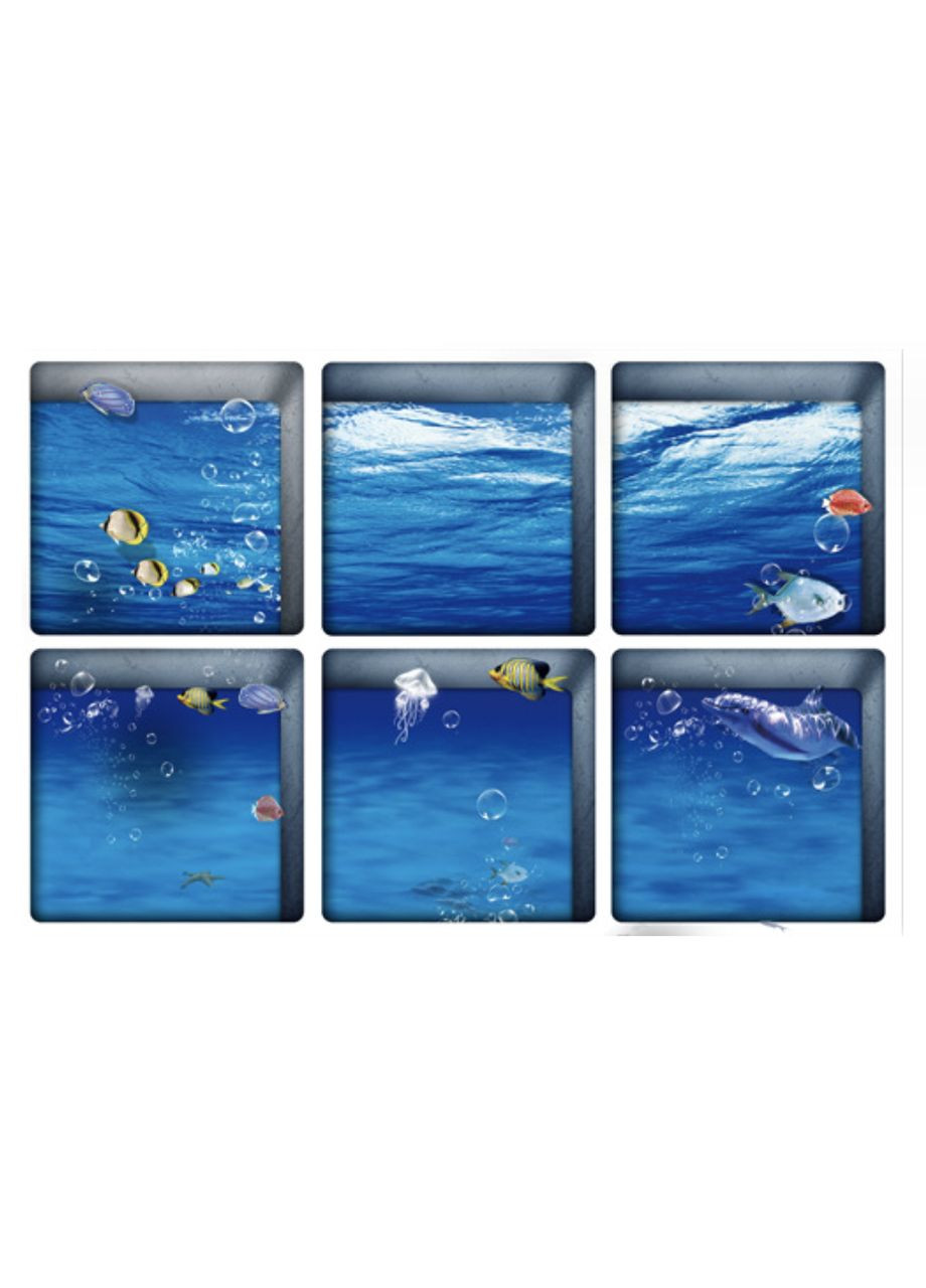 Водонепроницаемые противоскользящие наклейки в ванную NH-06 UKC (367958599)