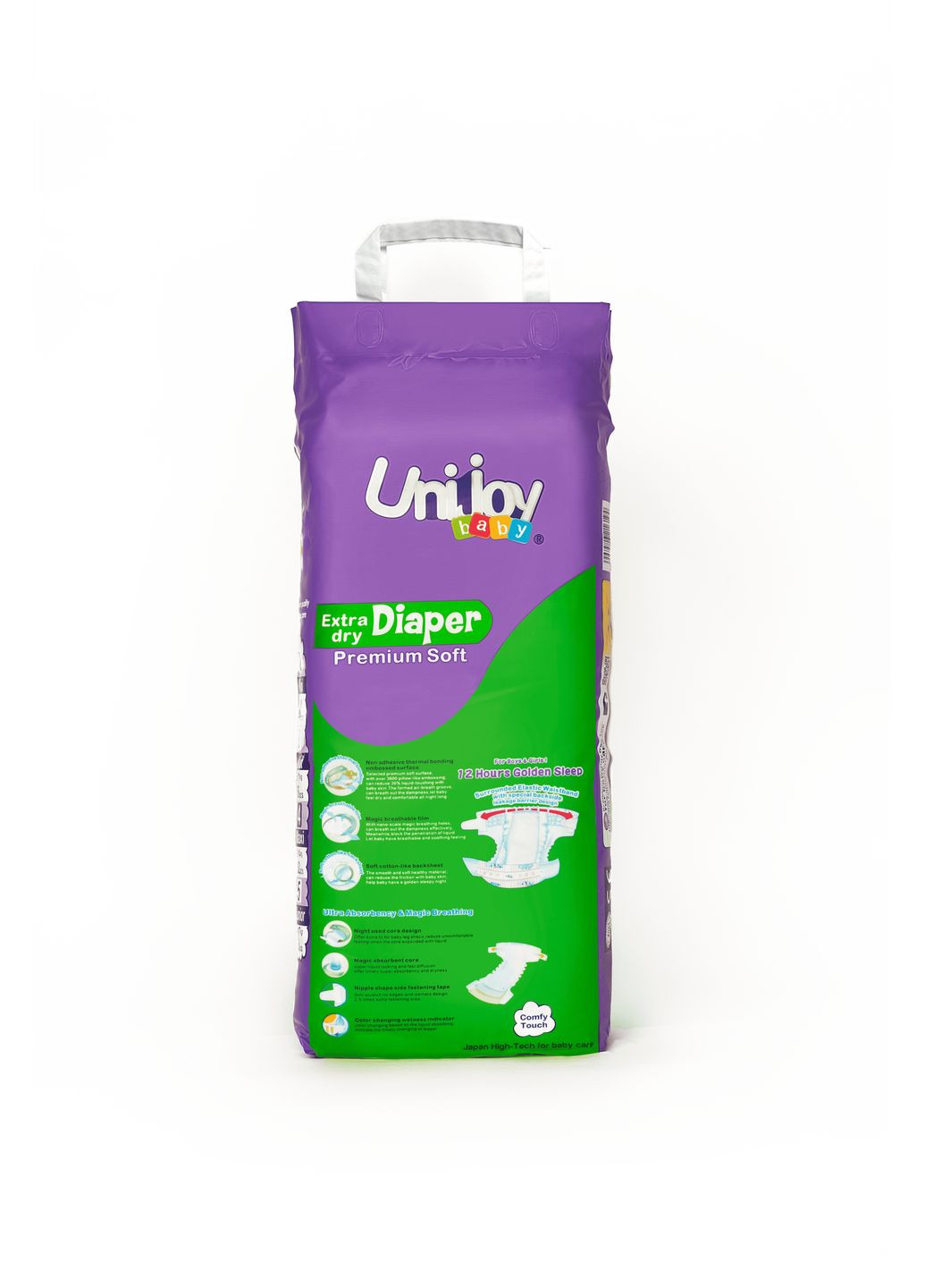 Подгузники Soft S 3-6 кг 40 шт. Unijoy (361224029)