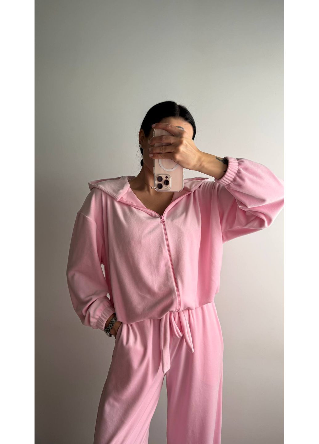 Костюм тройка из мягкого велюра Luna (366288810)