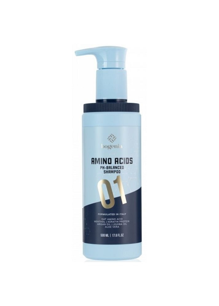 Шампунь для волос с аминокислотами BG433 Amino Acids Shampoo 500ml Bogenia (349754621)