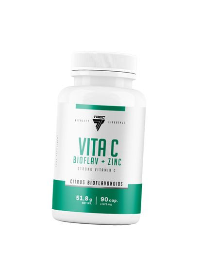 Vita C Bioflav + Zinc 90капс (36101048) Trec Nutrition (293254344)