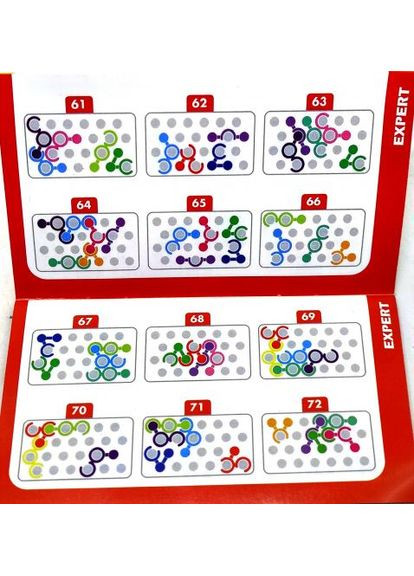 Логическая игра IQ Puzzle от MIC 12 деталей для детей и взрослых ProDobro (367090958)