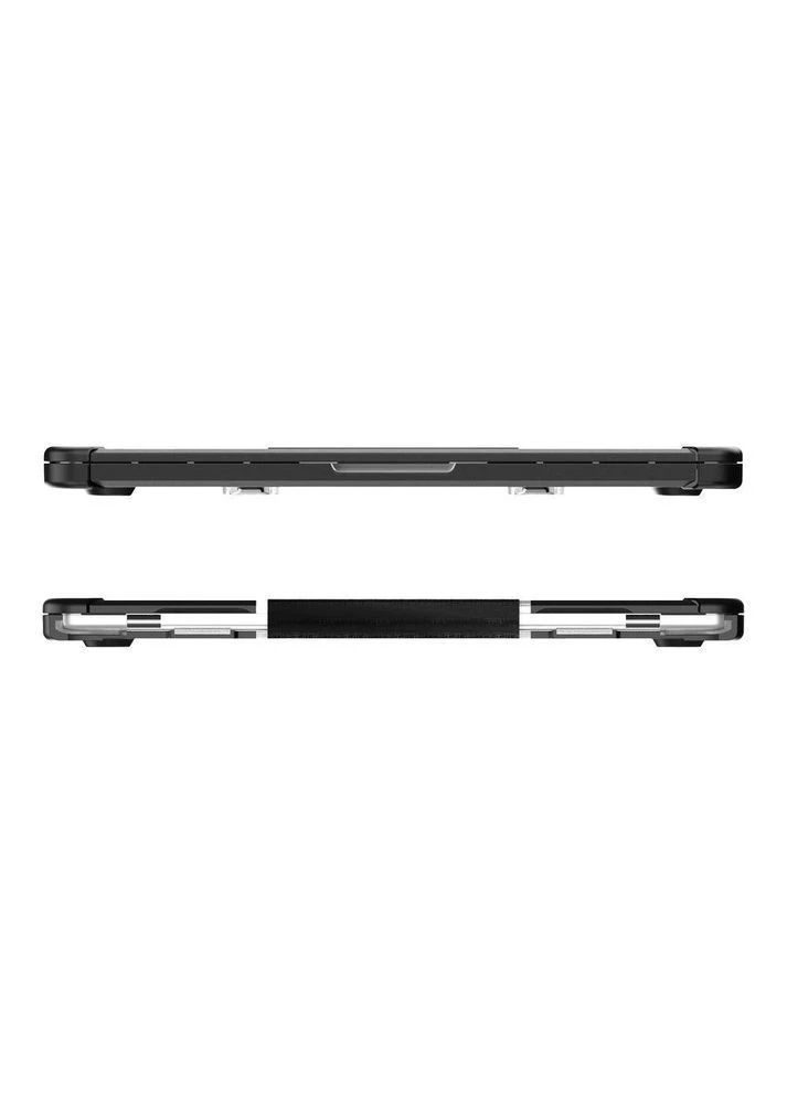 Накладка TPU+PC Color Diagram for MacBook Pro 14" 2025-2021 （A3434/A2442/A2779/A2918/A2992） Black No Brand (391211512)