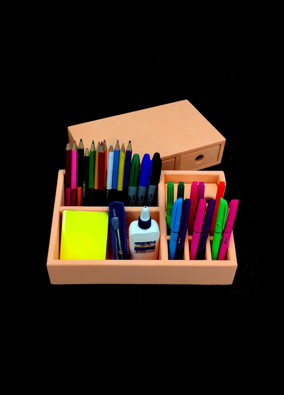 Настольный органайзер из дерева Чадвик грейпфрут (КНЦ-008054) No Brand (328224625)