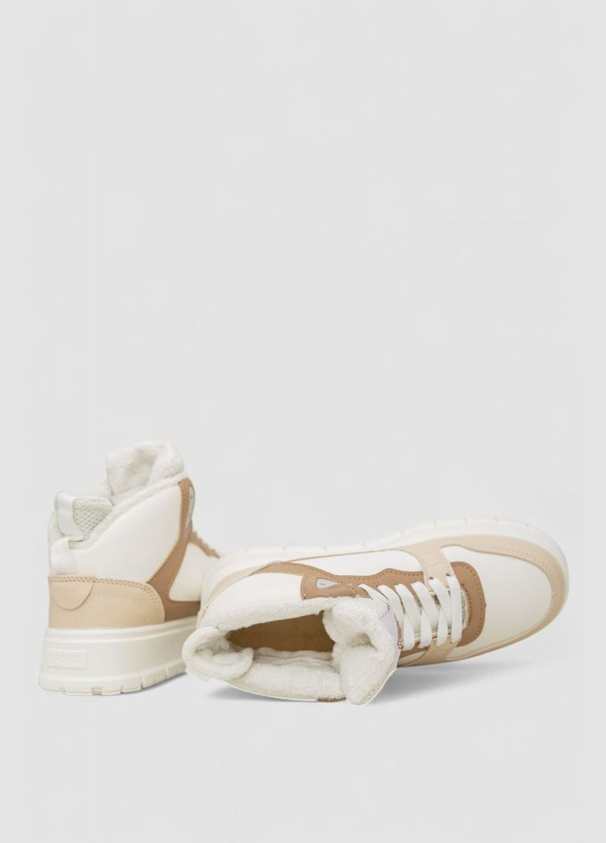 Кросівки жіночі зимові на хутрі Ager Кроссовки бежеві зими (318561320)