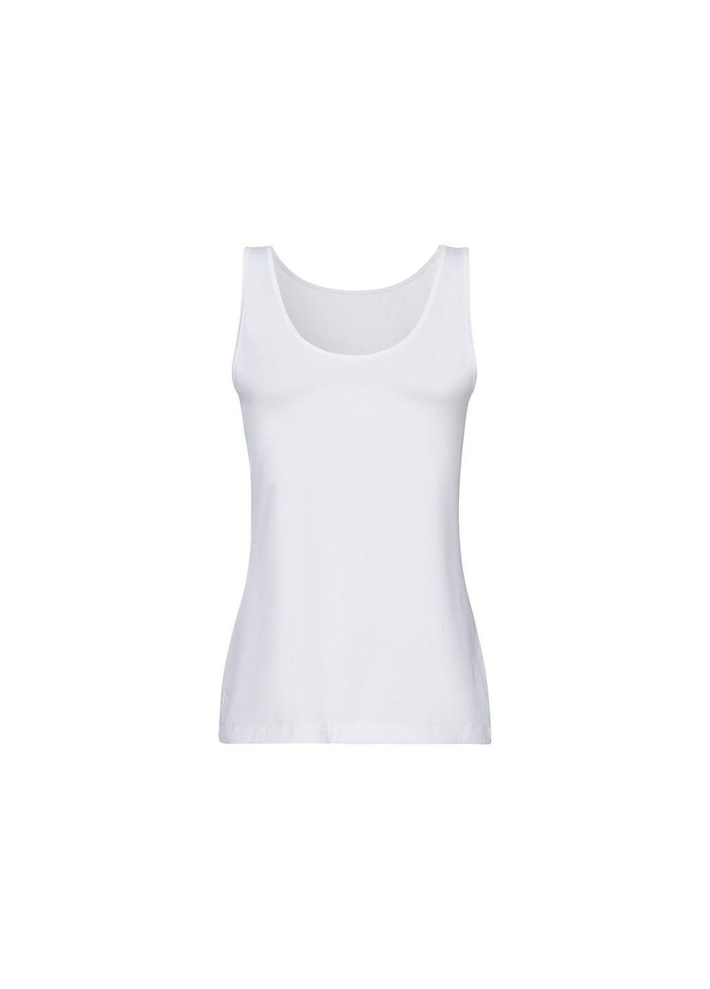 Майка бельевая с широкими бретелями (набор 3 шт.) для женщины LYCRA® 381938 черный, белый Esmara — 277605804