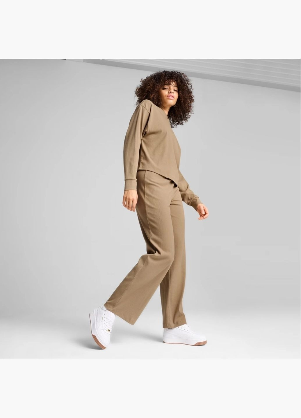 Кроссовки женские Carina Street Lux Sneakers White 397487-01 Puma белые (332609745)