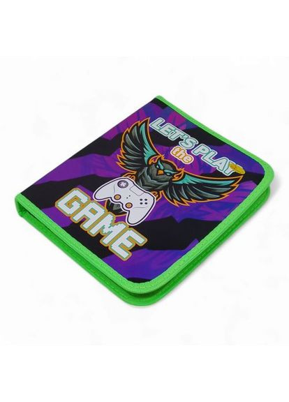 Тека обʼємна на блискавці "Гра" А5+ Апельсин (361411708)