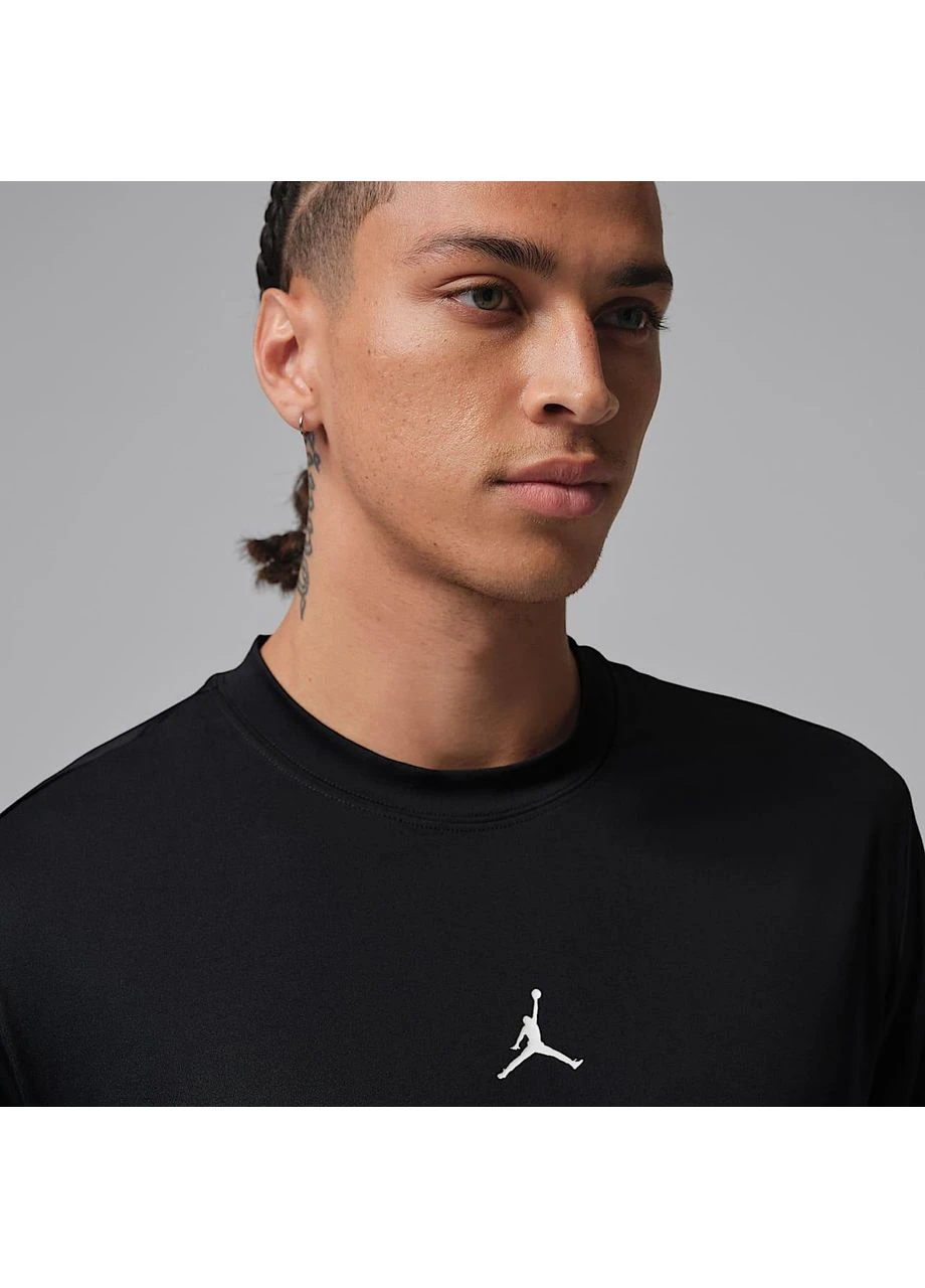 Черный демисезонный лонгслив Air Jordan