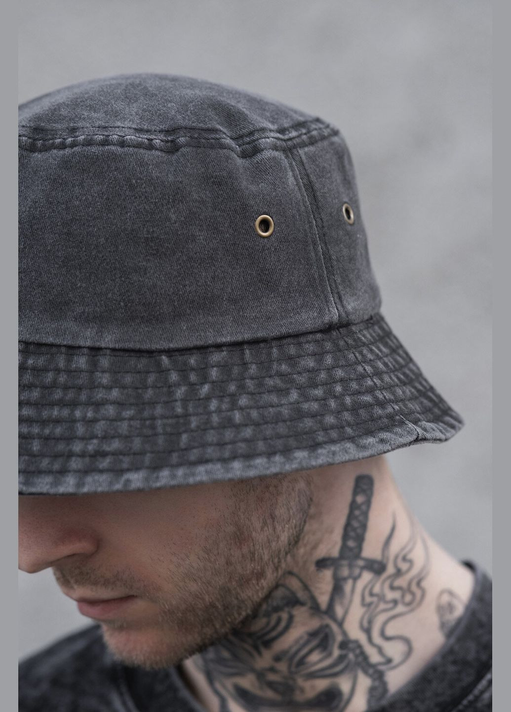 Мужская Панамка Craps Gray Without (348059074)