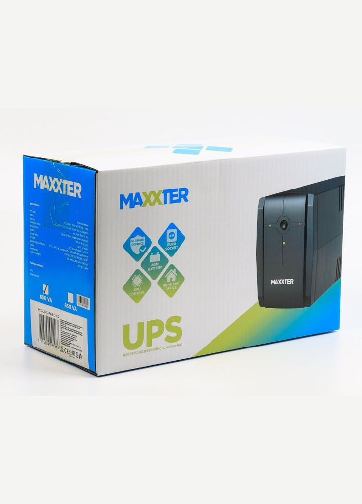 Источник бесперебойного питания MX-UPS-B650-02, 650 ВA Maxxter (333824891)