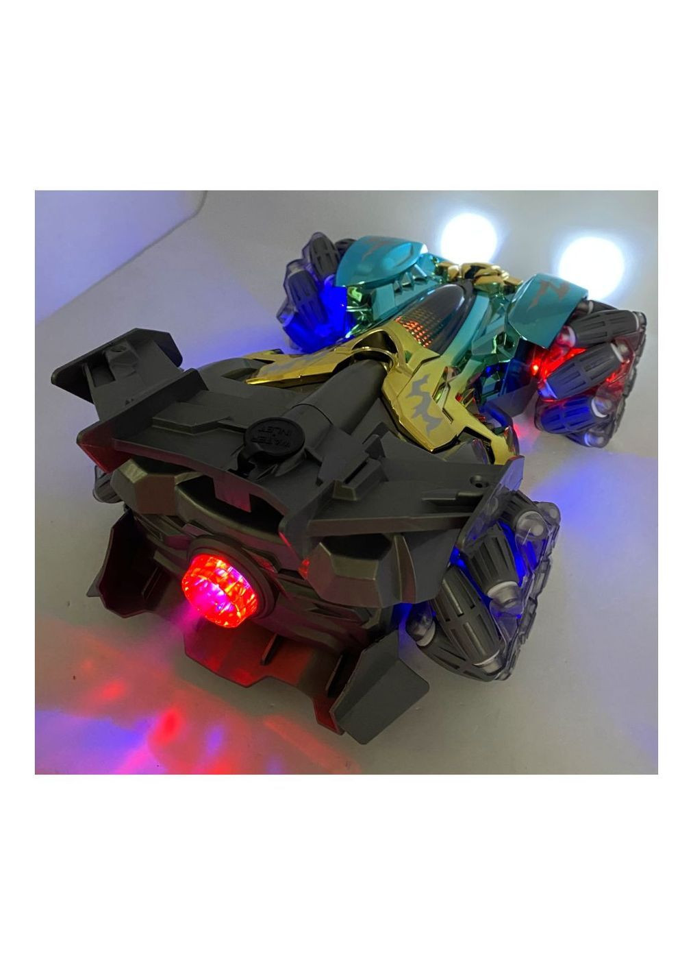 Машинка керування рукою рукавичка радіокерована трюкова голографічна пар з труби всюдихід світло звук No Brand (364316060)