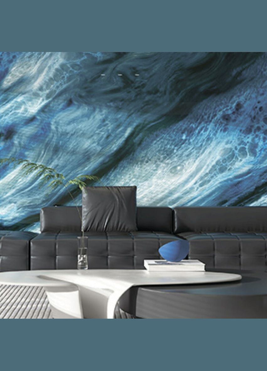 Самоклеюча вінілова плитка набір (6 рулонів) 3600х2800х2мм Аквамарин SW-00001451 Sticker Wall (315790901)