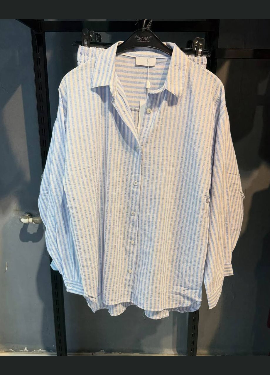 Жіночий блакитний костюм No Brand (339508034)