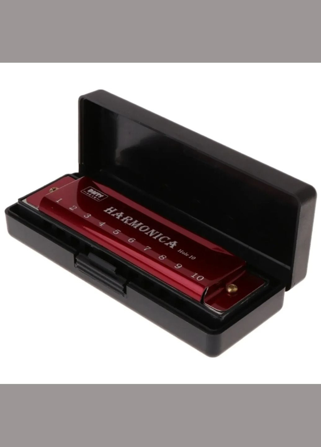 Губна гармошка Harmonica Блюзова Червона No Brand (347641182)