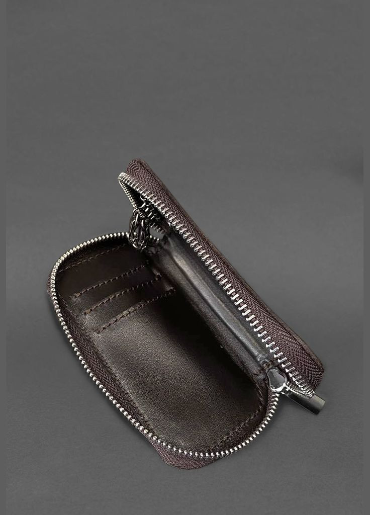 Шкіряна кишенькова ключниця 6.0 PREMIUM темно-коричнева (A-029438) BlankNote (341307540)