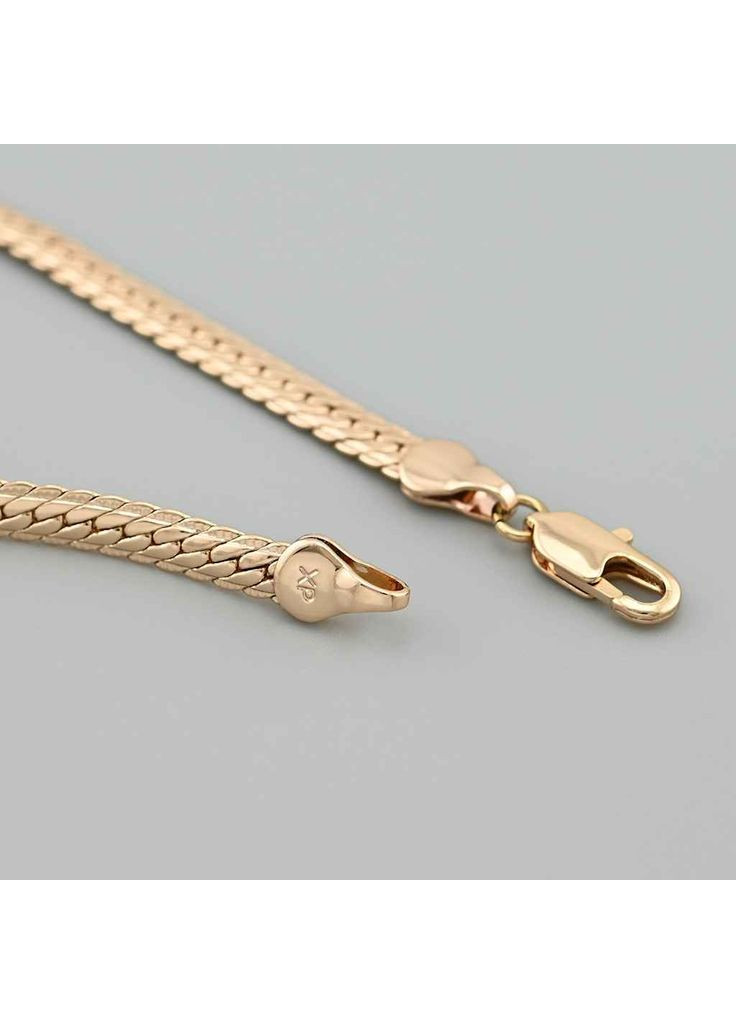 Браслет 56076 ширина 4мм позолота 18К довжина 20 Xuping Jewelry (359437178)