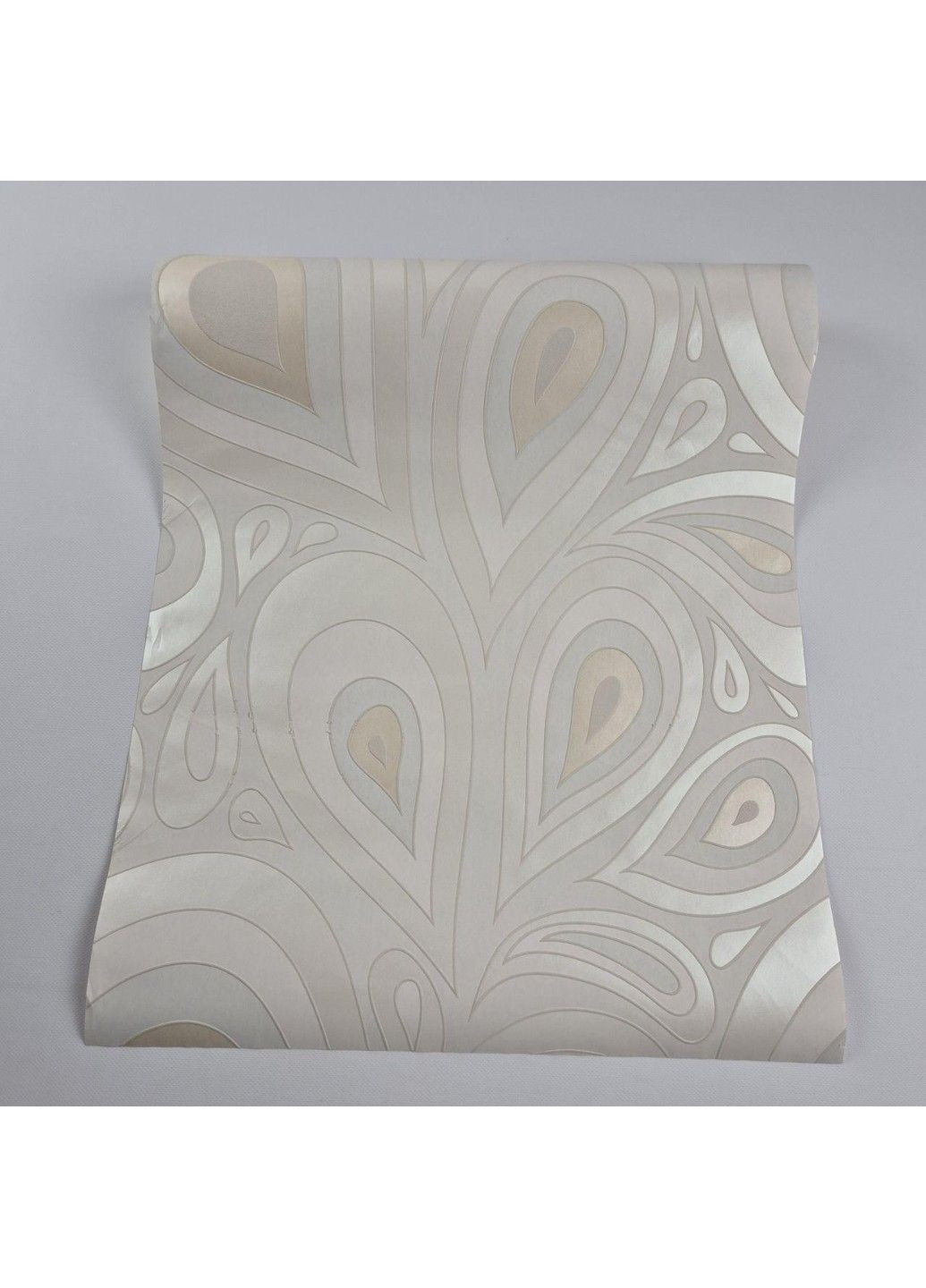 Обои виниловые на флизелине 0.53 × 10.05 м 57270, бежевые для спальни, гостиной, коридора MARBURG (368895689)