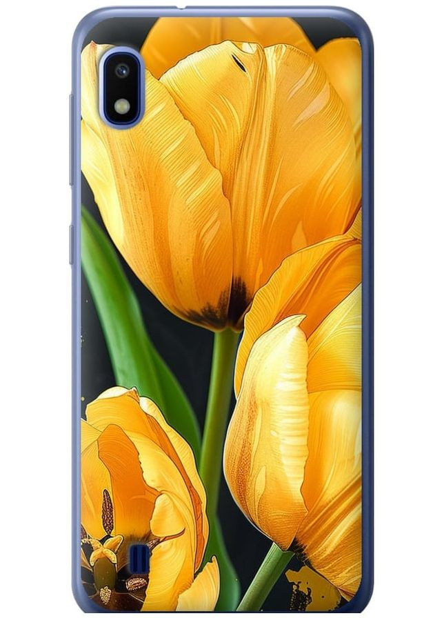 2D пластиковий чохол 'Жовті тюльпани' для Endorphone Samsung Galaxy A10 2019 A105F (282929715)