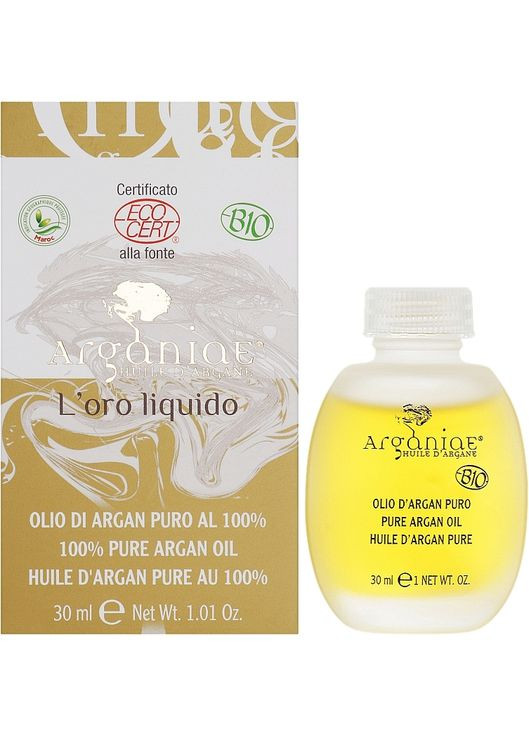 Чиста 100% органічна арганова олія L'oro Liquido 50ml (1261456-146644) Arganiae (368648742)