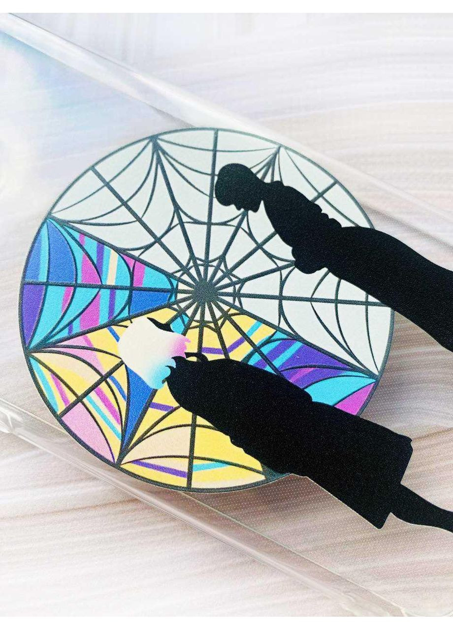 Чохол з потовщеними кутами на Samsung Galaxy A72 Силуети. Венздей (принт 210) Creative (359489633)