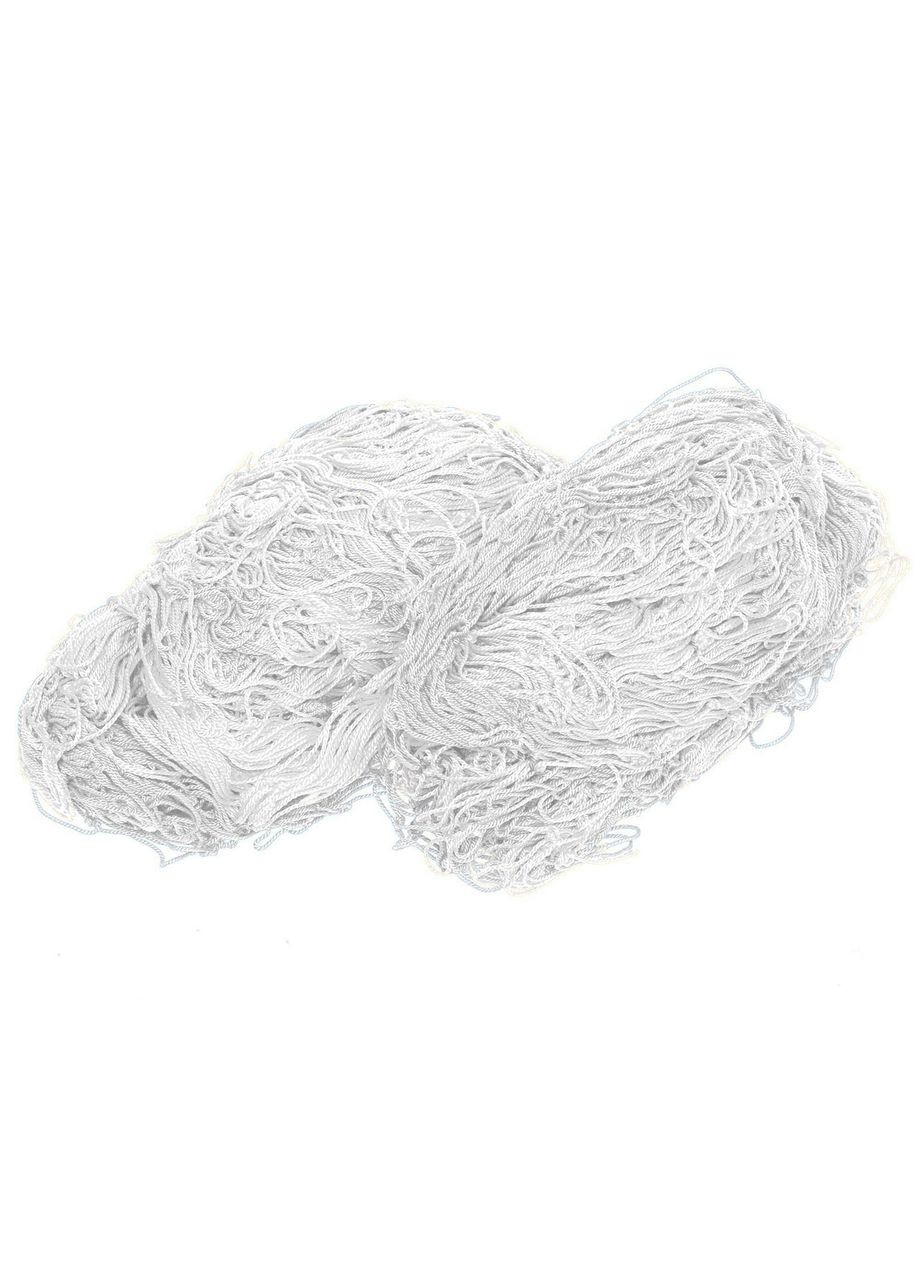 Сетка на ворота футбольная любительская узловая (2шт) «ЭКОНОМ 2,1» (PP, 2,5мм, яч.15x15см) (SO-5296) SP-Planeta (361437038)