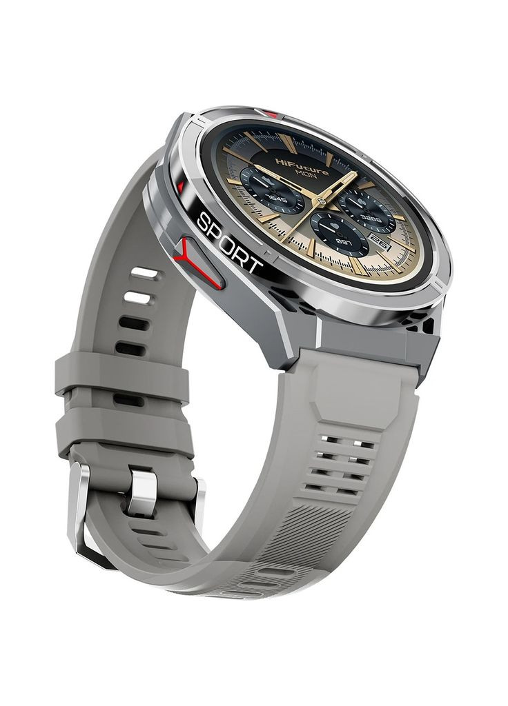 Смарт-годинник (m504052) HiFuture active silver (369020243)