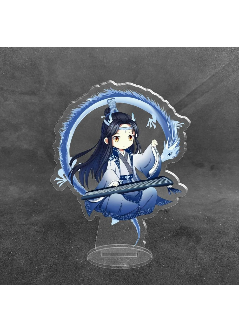 Акрилова колекційна фігурка Chibi Аніме: Mo Dao Zu Shi магістр диявольського культу Лань Ванцзі 2 10 см No Brand (339618445)