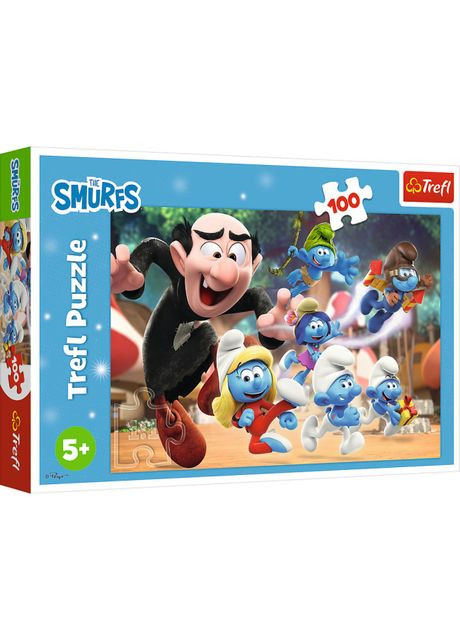 Пазл Уроки папы Смурфа 100 элементов (16481) Trefl (367059862)