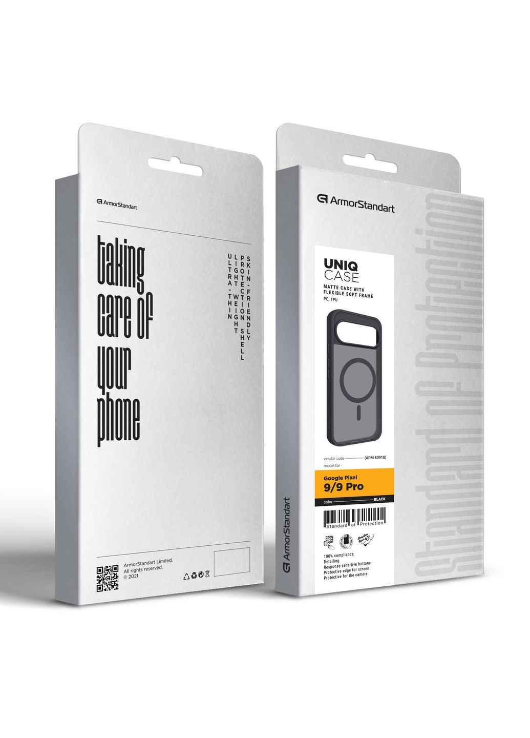 Чехол Uniq MagSafe для Google Pixel 9/9 Pro Black (ARM80910) ArmorStandart (343049633)