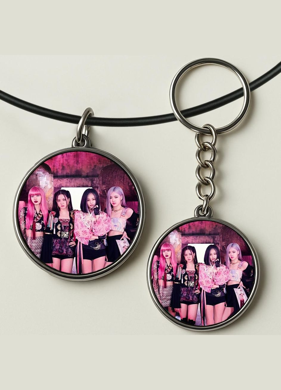 Набор подвесок (кулон) и брелок k pop BLACKPINK (1) No Brand (332633455)