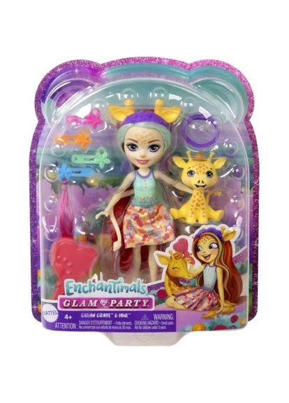 Игровой набор "Гламурные прически Жирафы Джилиан" Enchantimals (302086890)