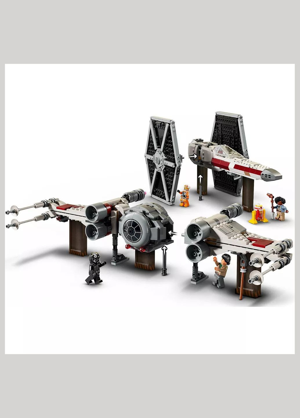 Конструктор Star Wars TIE Fighter & X-Wing Mash-up (75393) Lego (333252413)