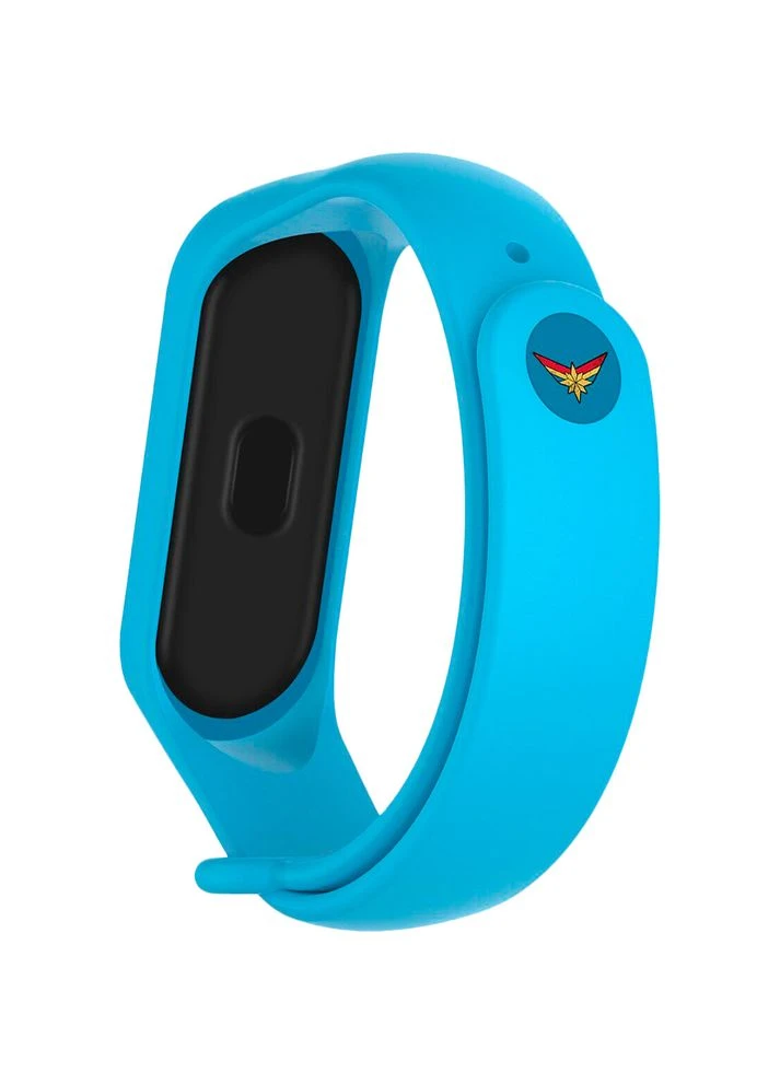 Ремінець Superhero Edition для Xiaomi Mi Band 6/5 Captain Marvel Blue (ARM57075) ArmorStandart (323111570)