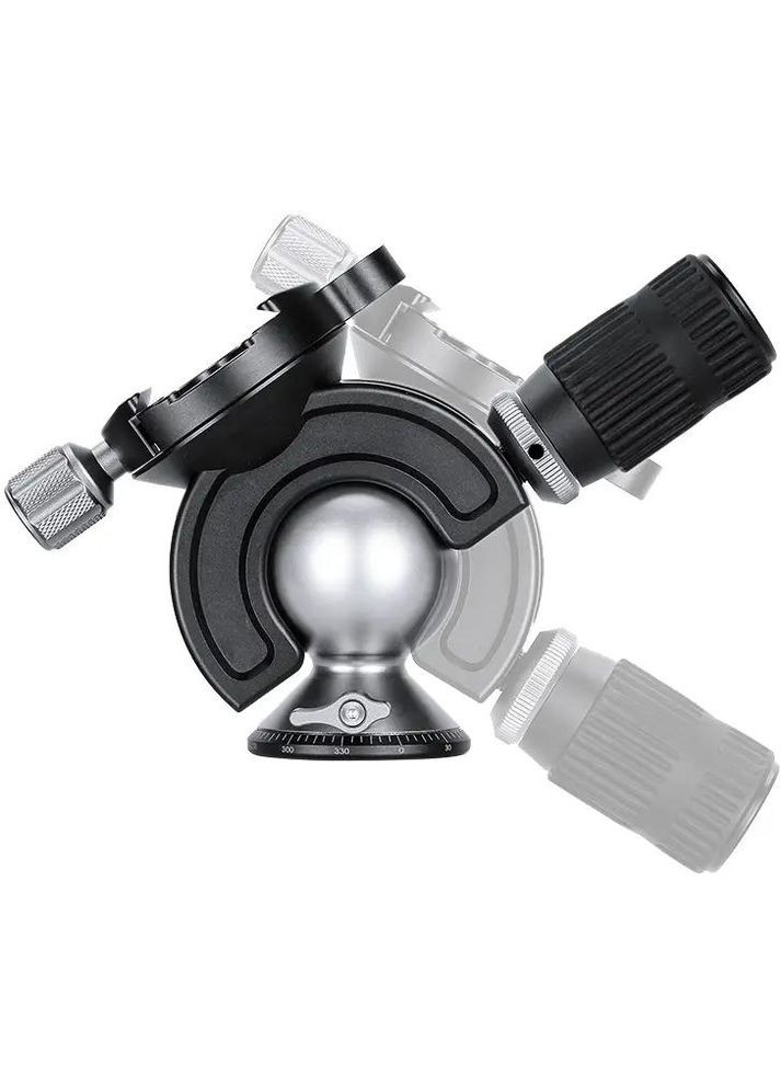 Головка штативна Leofoto MH60 з затискачем ARCA. З ручкою і рівнем No Brand (316442888)