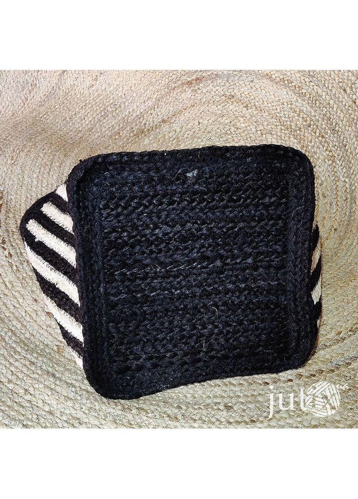 Кошик джутовий квадратний No Brand (356775315)