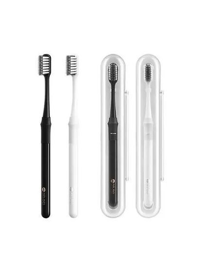 Набір зубних щіток Dr. Bei Pasteur Toothbrush Bamboo Clean Edition 4 штуки 3065179 Dr.Bei (280877520)