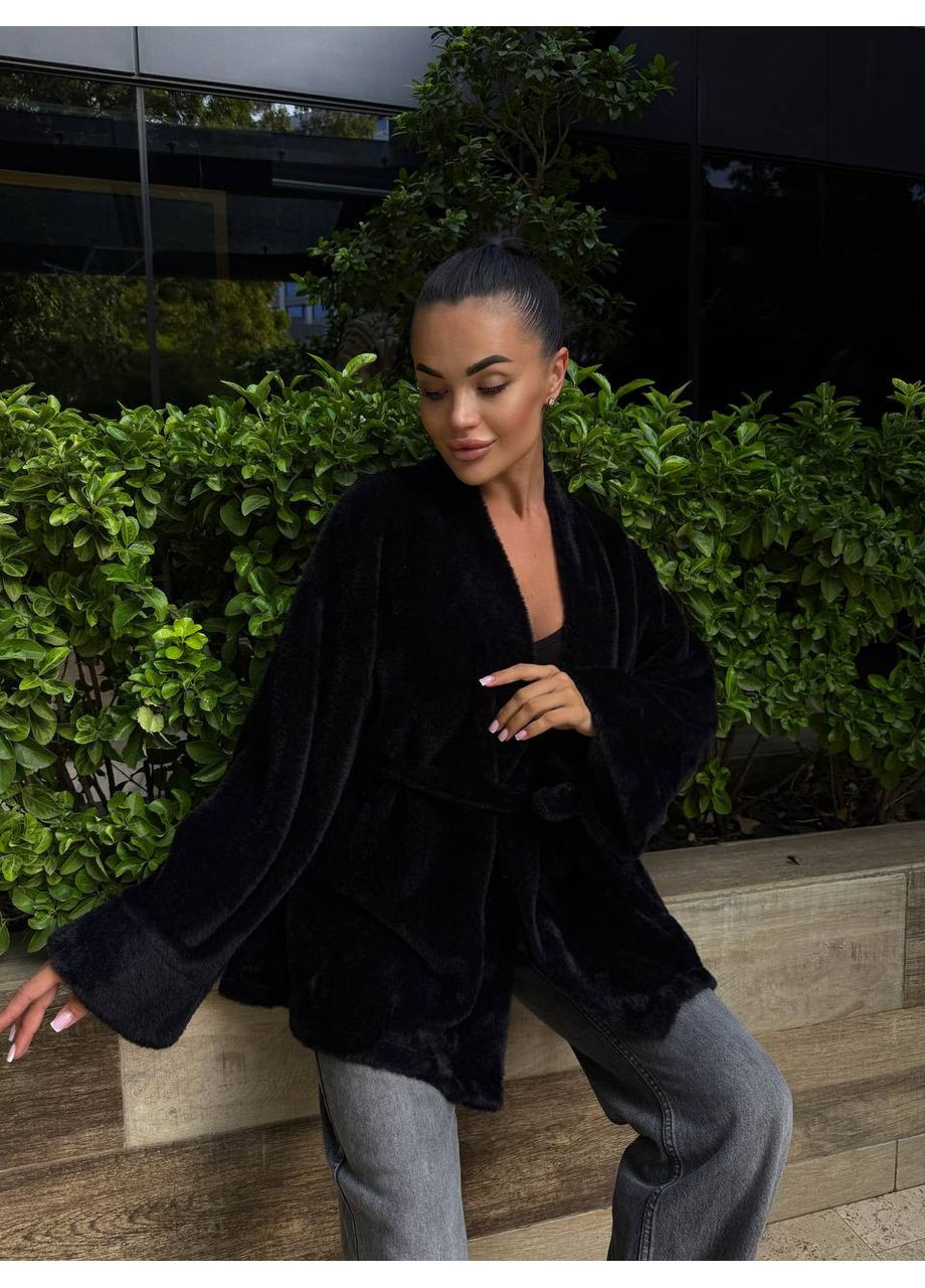 Черный демисезонный кардиган DK/DL Мода без кордонів