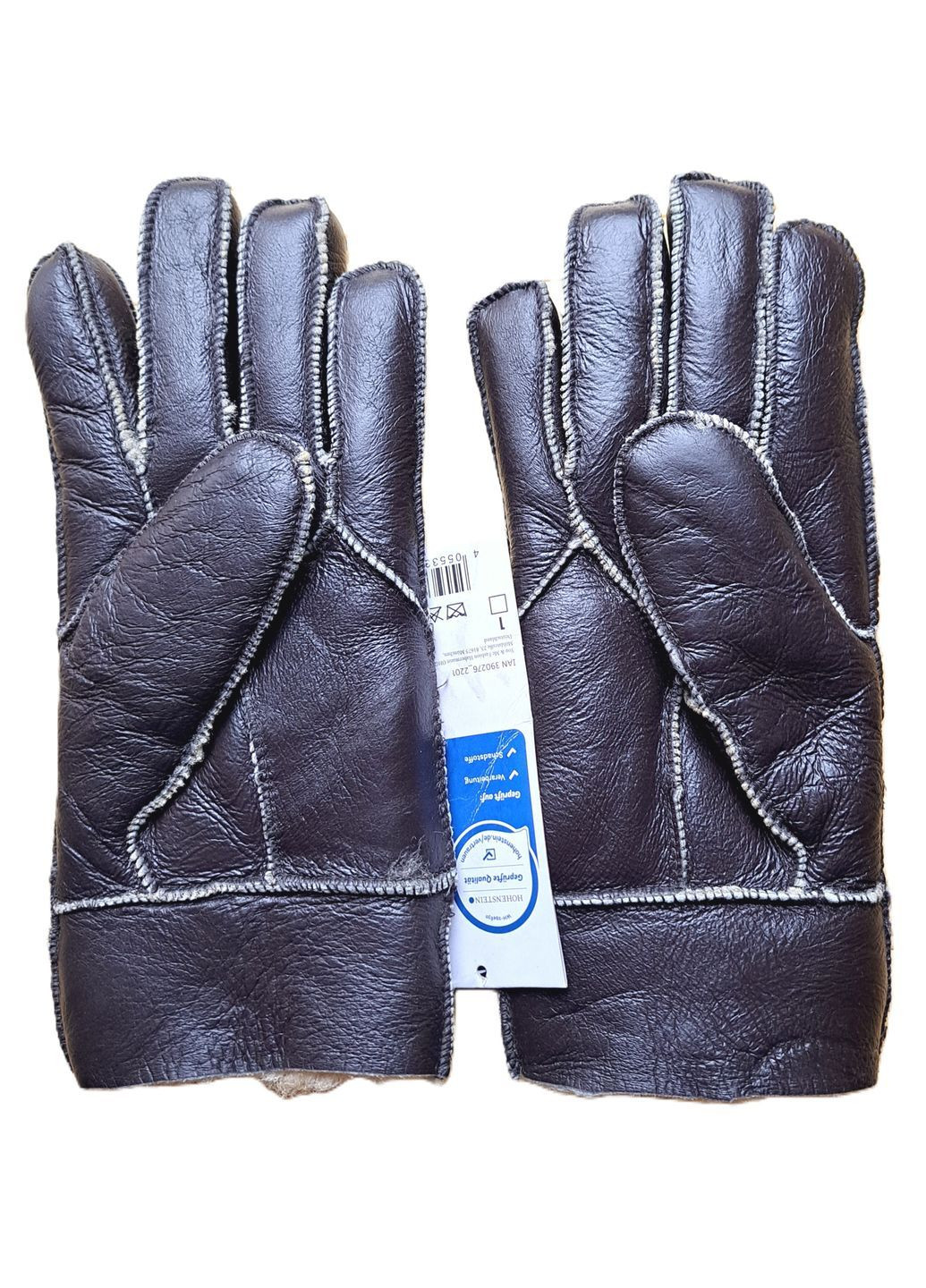 Кожаные перчатки на меху Esmara (366871506)