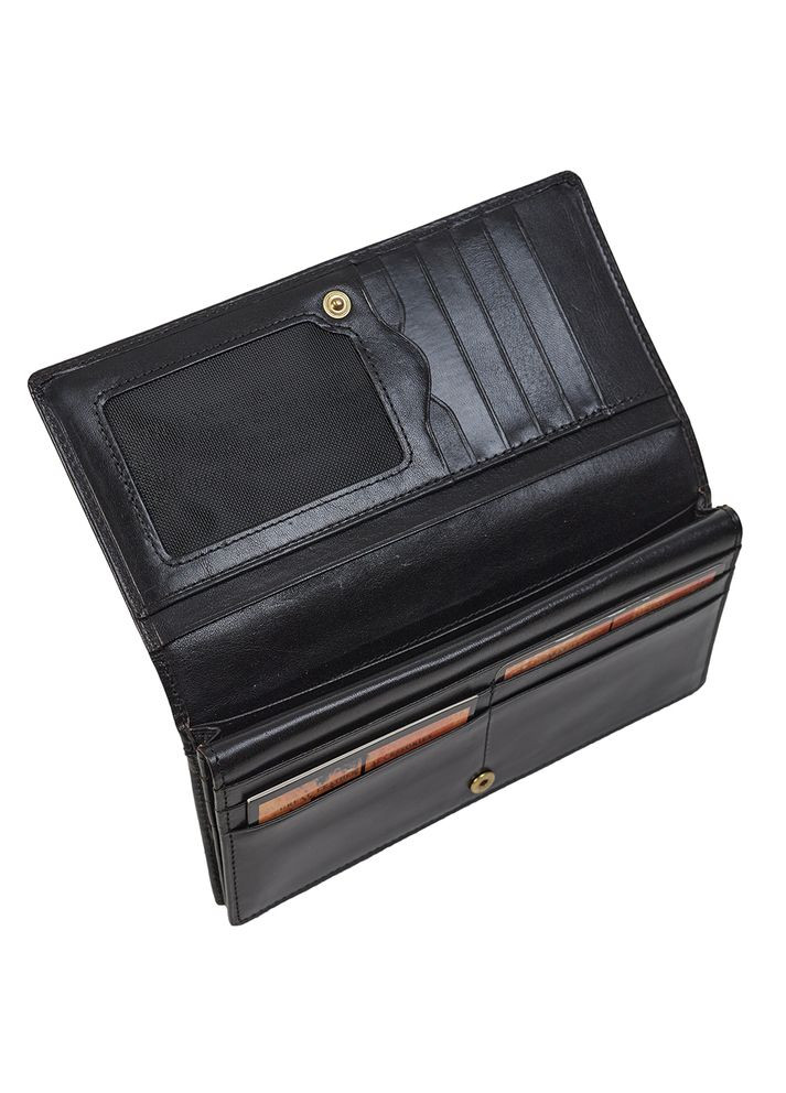 Женский кожаный портмоне из Италии Italico 1902 nero Tony Perotti (303831837)