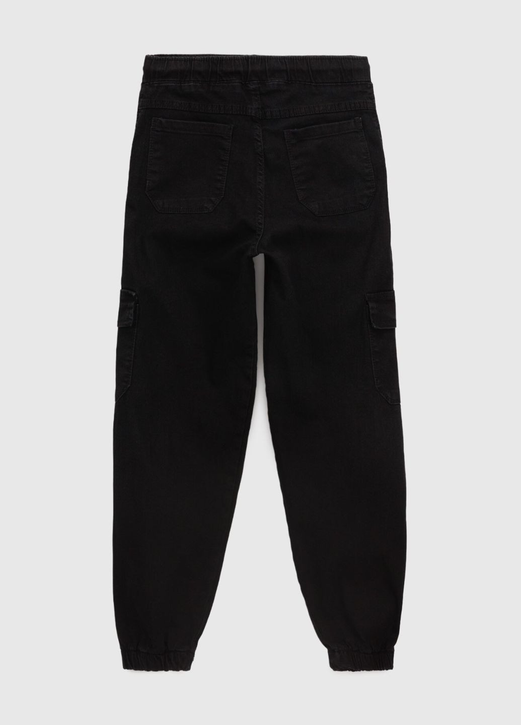 Черные демисезонные джоггеры джинсы joggers карго для мальчика 9010-3 176 см черный (2000990731791d) shop (2000990731791) Pitiki