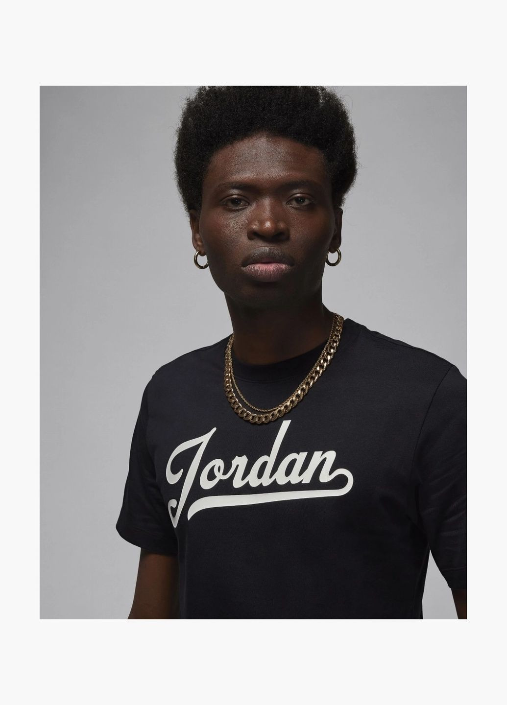 Чорна футболка чоловіча t-shirt flight mvp black fn5958-010 Air Jordan