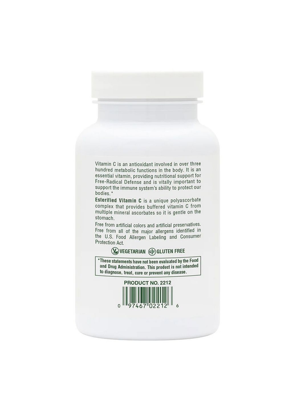 Вітаміни та мінерали Esterified Vitamin C, 90 таблеток Natures Plus (293339136)