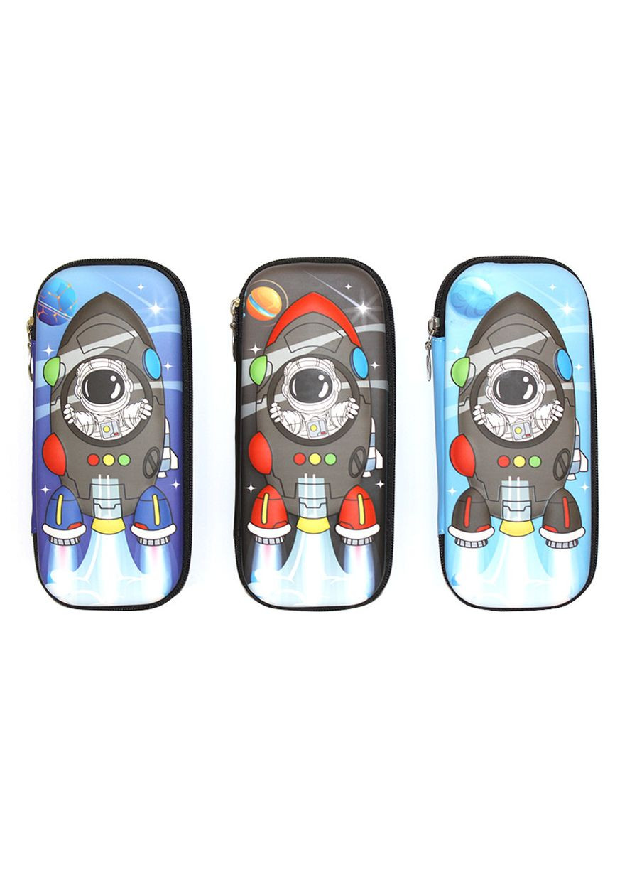 Пенал " "/6492/ "Ракета", EVA, 1 от. - 1 отворот, микс3 (1/42) WB (367751528)