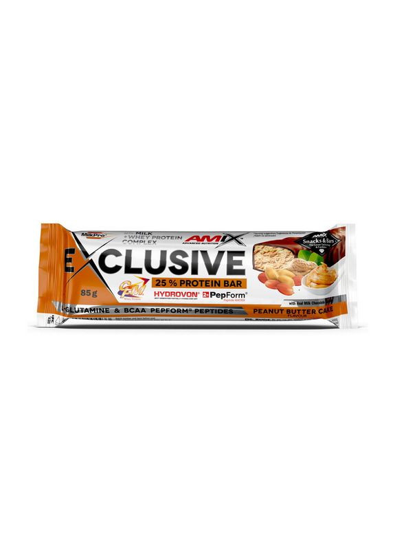 Exclusive Protein Bar 25% (85 g, peanut butter cake) Amix (369136251)