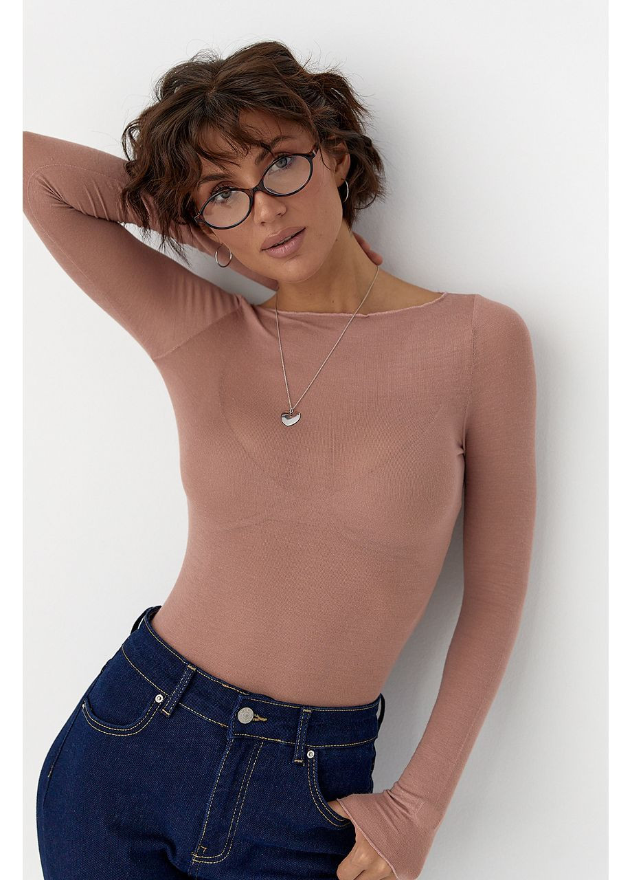 Приталенный лонг в сетку Lurex (360976973)