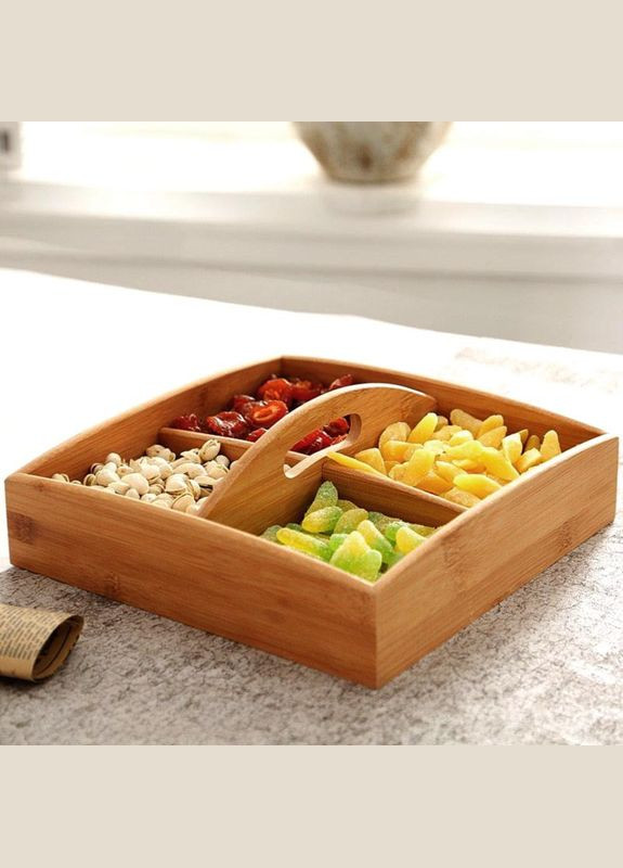 Менажниця з дерева Роска охра (МЕН-004904) No Brand (327848028)