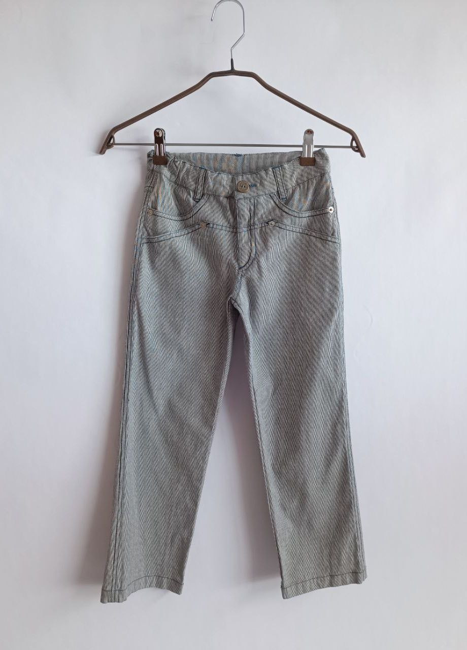 Голубые демисезонные прямые джинсы голубой Sprint