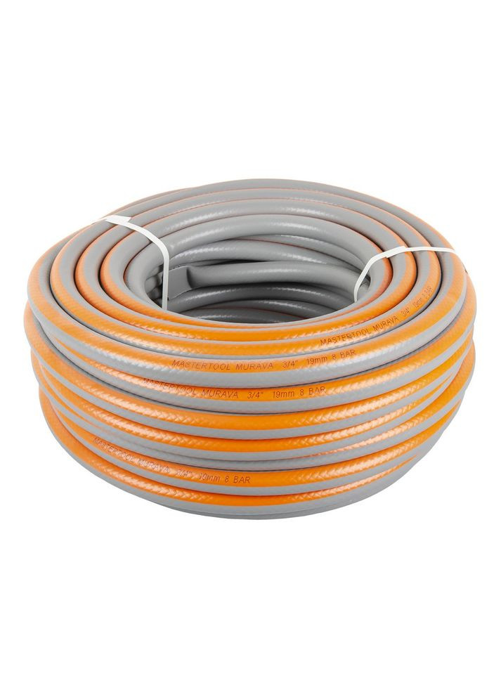 Шланг садовий для поливу GM "MURAVA" ¾" 30 м сірий (92-1063) Mastertool (320576819)