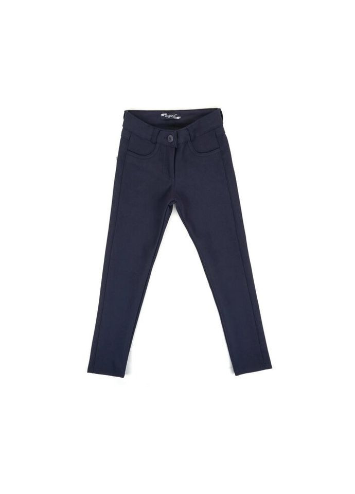 Темно-синие демисезонные брюки A-yugi